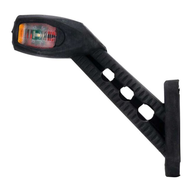 Topgear LED Breedtelamp - Schuine 45° Positie - Rood/Wit/Oranje - Rechts