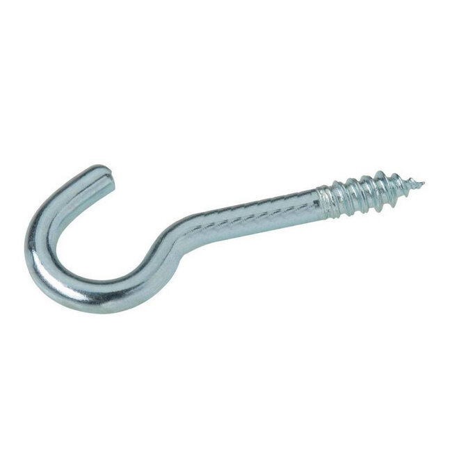 Topgear Ooghaakjes Assortiment - 151-delig - Verzinkt - Open & Gesloten - Voor Hout, Steen & Beton