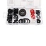 Topgear O-ring set - 125 stuks - Rubberen afdichting - Diverse maten - Inclusief opbergbox