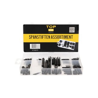 Topgear Paspennen - Spanstiften - Passtiften - Assortimentbox - 120 stuks
