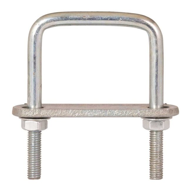 Topgear U-bout M10 - Sterk Staal - Corrosiebestendig - 90x73 mm