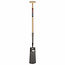 Talen Tools Draineerspade - Blank Gepolijst - Essenhout 76 cm - Perfect voor Waterafvoer