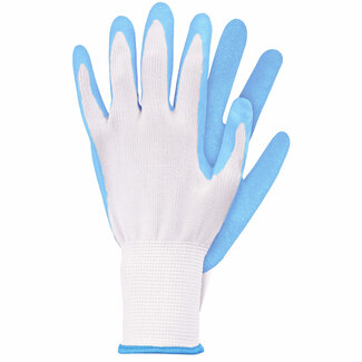 Talen Tools Werkhandschoenen Latex Lichtblauw - Maat M Talen Tools Werkhandschoenen Latex Lichtblauw - Maat M