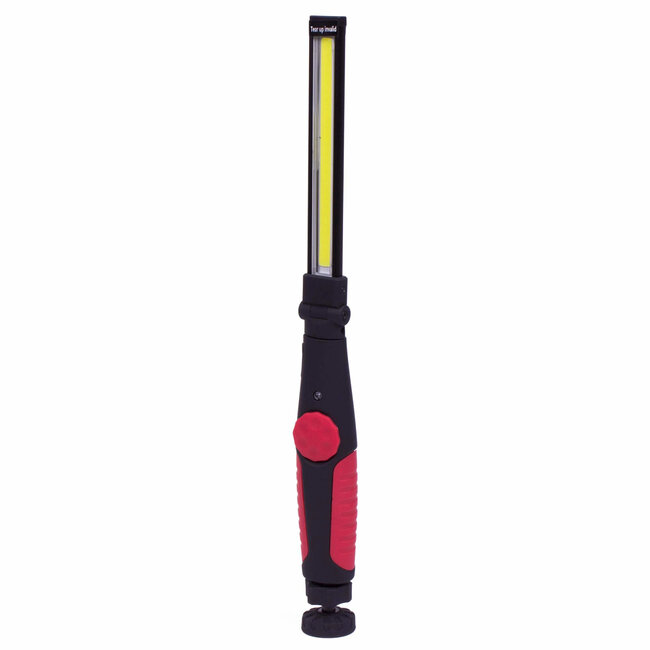 Hofftech 2-in-1 LED looplamp en zaklamp - dimbaar - 2000 mAh - 5 watt - met magneet en draaibare voet