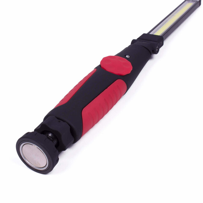 Hofftech 2-in-1 LED looplamp en zaklamp - dimbaar - 2000 mAh - 5 watt - met magneet en draaibare voet