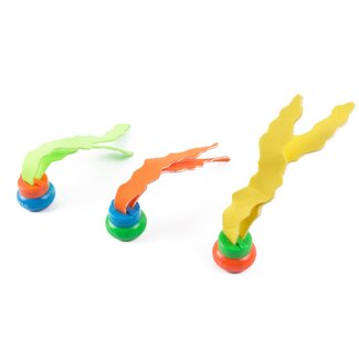 Benson Duikballen set - kleurrijk - zinkend - 3 stuks - kunststof