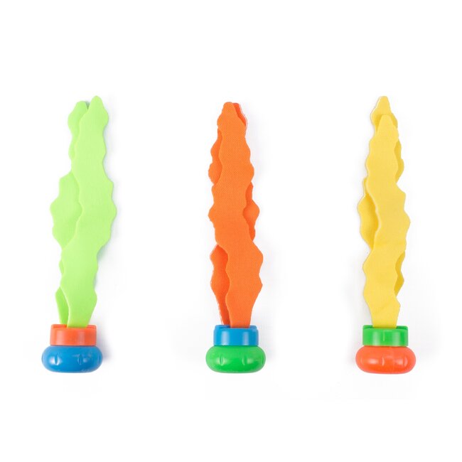 Benson Duikballen set - kleurrijk - zinkend - 3 stuks - kunststof