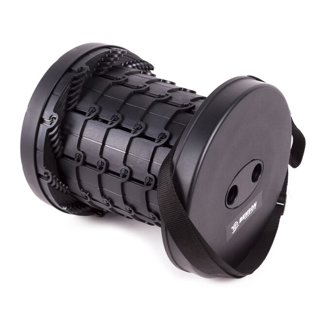 Benson Opvouwbare kruk - draagbaar en compact - zwart - 45 cm - 120 kg