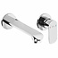 REA Inbouw wastafelmengkraan - eenhendel - chroom - strak design - 16,5 cm uitloop