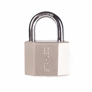 Stahlex Hangslot - Metalen beugel - 40 mm - Inclusief 4 sleutels - Extra beveiliging