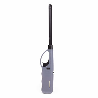 Benson Lange navulbare BBQ-aansteker - 27 cm - zwart/grijs - veilig en stijlvol