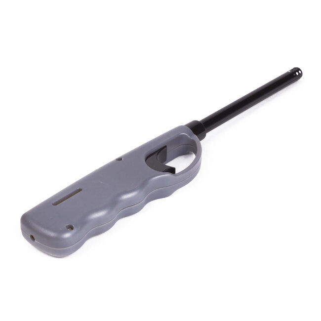 Benson Lange navulbare BBQ-aansteker - 27 cm - zwart/grijs - veilig en stijlvol