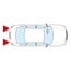 Dragon-Tools Autolamp - 12 Volt - 21/5 Watt - BAY15D - Wit Licht - 10 stuks