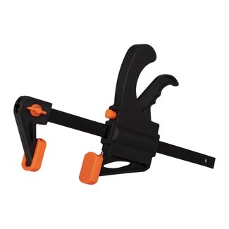 Topgear Snelklem - Kunststof - 150 mm - Zwart - Efficiënt en Eenvoudig Gebruik