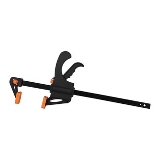 Topgear Snelklem 30 cm - Nylon & Staal - Met Snel-ontspanknop