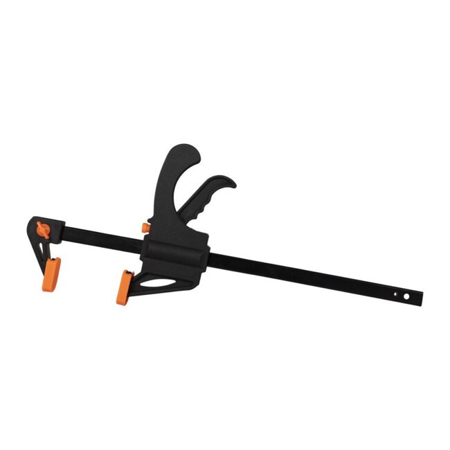 Topgear Snelklem 30 cm - Nylon & Staal - Met Snel-ontspanknop