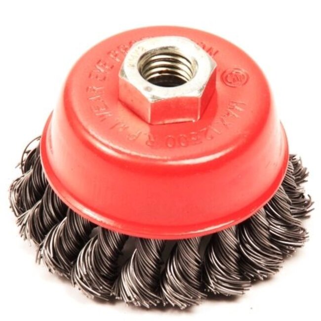 Topgear Staalborstel en schuurset - 4-delig - Lamellenschijven en komborstel - Efficiënt schuren en reinigen