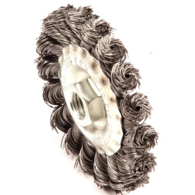 Topgear Staalborstel en schuurset - 4-delig - Lamellenschijven en komborstel - Efficiënt schuren en reinigen