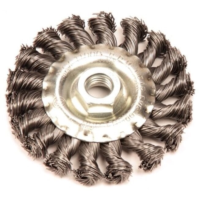 Topgear Staalborstel en schuurset - 4-delig - Lamellenschijven en komborstel - Efficiënt schuren en reinigen