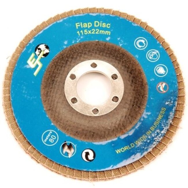 Topgear Staalborstel en schuurset - 4-delig - Lamellenschijven en komborstel - Efficiënt schuren en reinigen