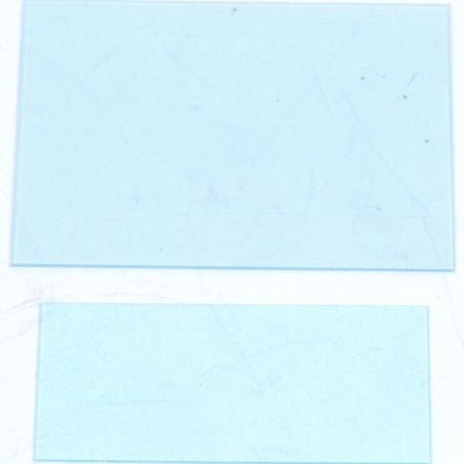 Topgear Reserve ruitjes voor lashelm - 2 stuks - Diverse afmetingen