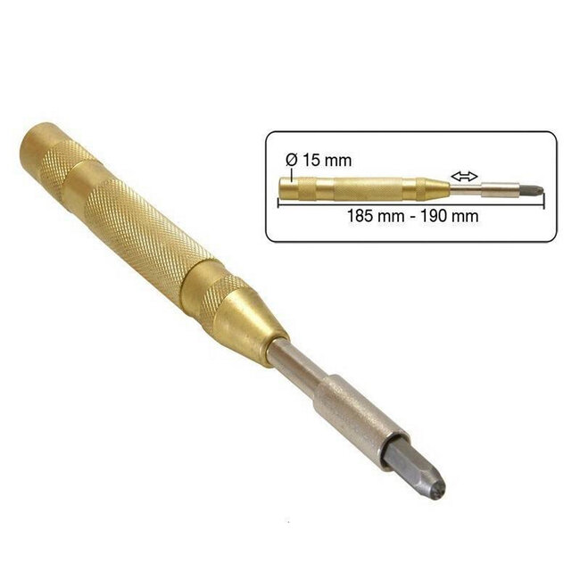 Topgear Slagletters en cijfers - 5 mm - 38-delig - koolstofstaal - gezandstraald - met opbergdoos