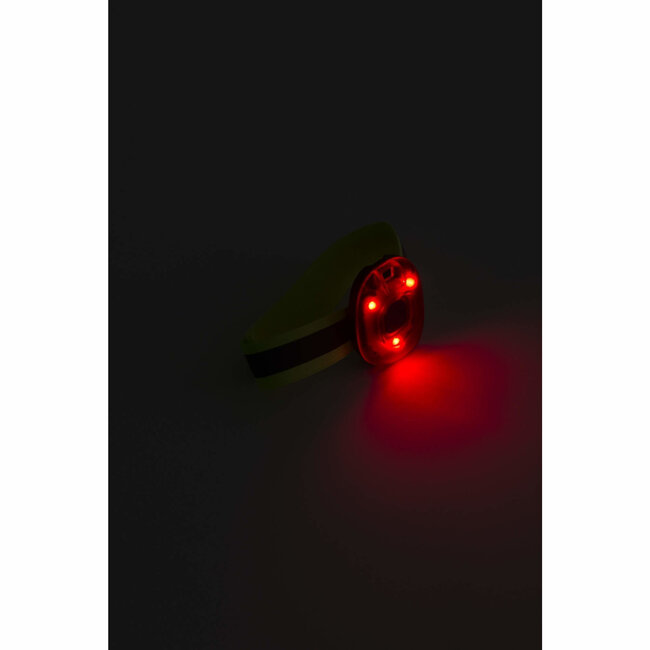 Benson Reflecterende armband - LED licht - Karabijnhaak - Inclusief batterij