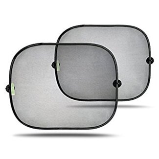 Benson Zonnescherm voor zijraam - met zuignap - 44 x 38 cm - set van 2