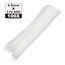Hofftech Kabelbinders - UV-bestendig - 370 mm - Wit - 100 stuks
