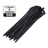 Hofftech Tie Ribs Hersluitbaar 7.6 x 300 mm Zwart - 50 stuks Hofftech Tie Ribs Hersluitbaar 7.6 x 300 mm Zwart - 50 stuks