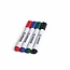 Benson Whiteboard Markers - 2 t/m 2.5 mm - 4 delig - Multicolor