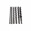 Benson Slangenboor set - 6 delig - Precisie-gefreesd - 8 t/m 18 mm - Koolstofstaal - 230 mm