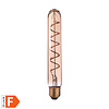 Benson Dimbare Filament Retro LED Lamp Buis - 4 Watt - Warmwit 3000K - E27 - Amber - T30 Benson Dimbare Filament Retro LED Lamp Buis - 4 Watt - Warmwit 3000K - E27 - Amber - T30