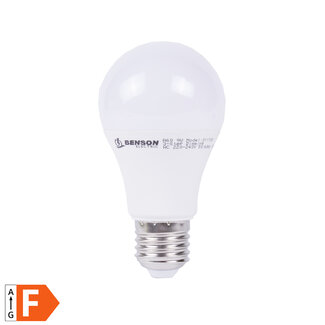 Benson LED E27 Lamp met Dag/Nacht Sensor - 9W - 2700K