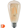 Benson LED Lamp Retro Filament - Warm Wit - St64 - 4W - E27 - Dimbaar Benson LED Lamp Retro Filament - Warm Wit - St64 - 4W - E27 - Dimbaar