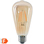 Benson Retro LED lamp - filamentstijl - warm wit - 4W - E27 fitting - dimbaar