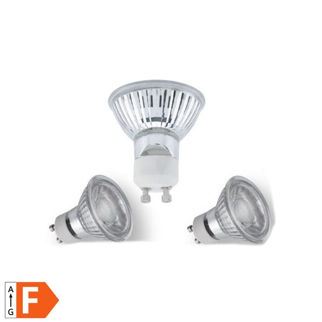 Benson Dimbare LED spot - warmwit 3000K - 5 watt - GU10 - set van 3