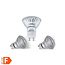 Benson Classic Dimbare LED Spot - 5 Watt - Warmwit 3000K - GU10 - 3 stuks