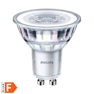 Philips Corepro Dimbare LED Spot - 4 Watt - Warmwit 3300K - GU10 - 230 Volt