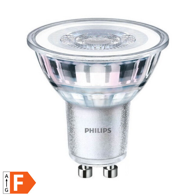 Philips Dimbare LED-spot - Warmwit 3300K - 4W - GU10 - Energiezuinig