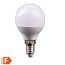 Benson LED lamp bol - warmwit - 3W - E14 fitting - energieklasse F