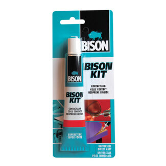 Bison Universele contactlijm - Vocht- en warmtebestendig - 50 ml - Voor binnen en buiten