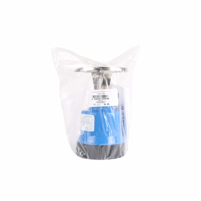 Hofftech Compact camping kookstel - kunststof - 20,9 cm - blauw - lichtgewicht - piëzo ontsteking