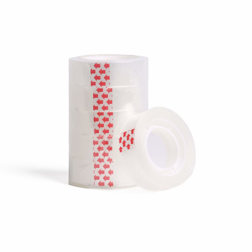 Benson Plakband - Cellotape - 15 mm x 25 meter - Transparant - 6 stuks Benson Plakband - Cellotape - 15 mm x 25 meter - Transparant - 6 stuks