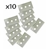 Silverline Dubbelzijdige Schraapmesjes t.b.v. Glaskrabber - 0.2 mm - 10 stuks Silverline Dubbelzijdige Schraapmesjes t.b.v. Glaskrabber - 0.2 mm - 10 stuks