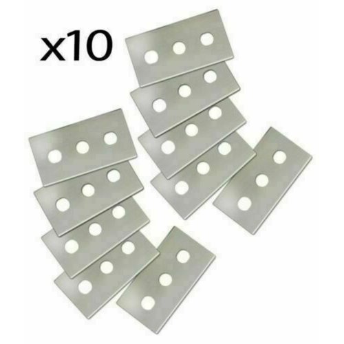 Silverline Dubbelzijdige Schraapmesjes t.b.v. Glaskrabber - 0.2 mm - 10 stuks Silverline Dubbelzijdige Schraapmesjes t.b.v. Glaskrabber - 0.2 mm - 10 stuks