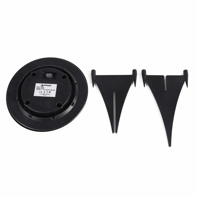 Benson Solar grondspot - modern design - spatwaterdicht - Ø12 x 11,5 cm - zilver