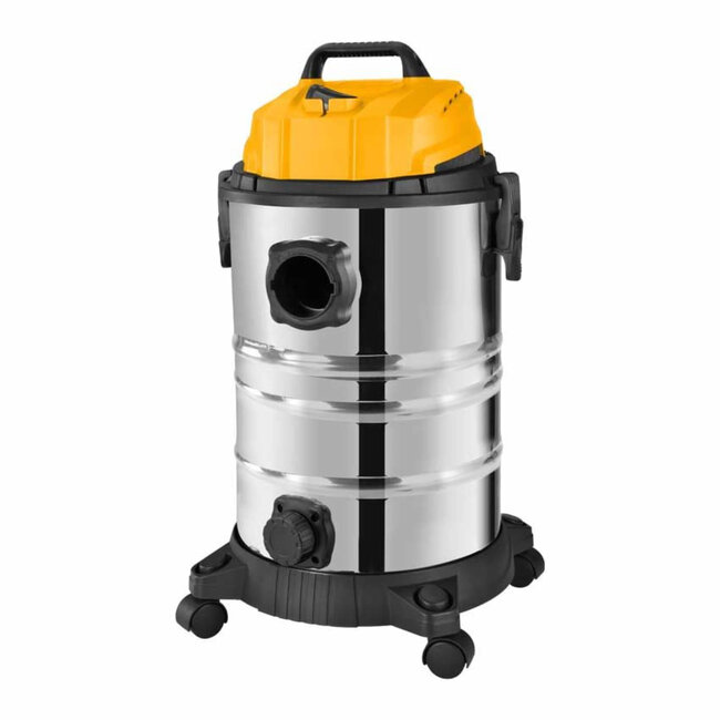 Topgear Nat & Droog Stofzuiger - 30 liter - 1400 Watt - 7 delig