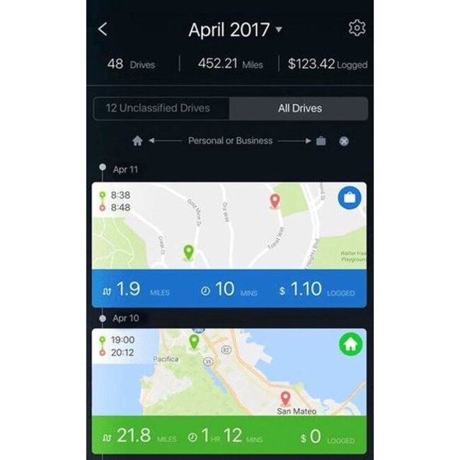 Topgear Slimme auto-oplader - Dual USB - Reversible - Met LED verlichting - 12 V