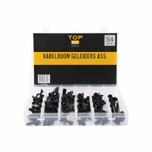 Topgear Kabelboom Geleiders Assortimentsbox - 54 delig Topgear Kabelboom Geleiders Assortimentsbox - 54 delig
